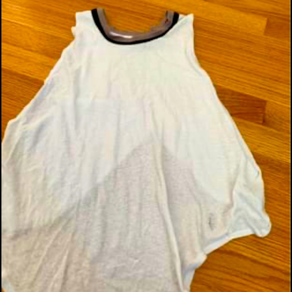 White Free People Movement tank